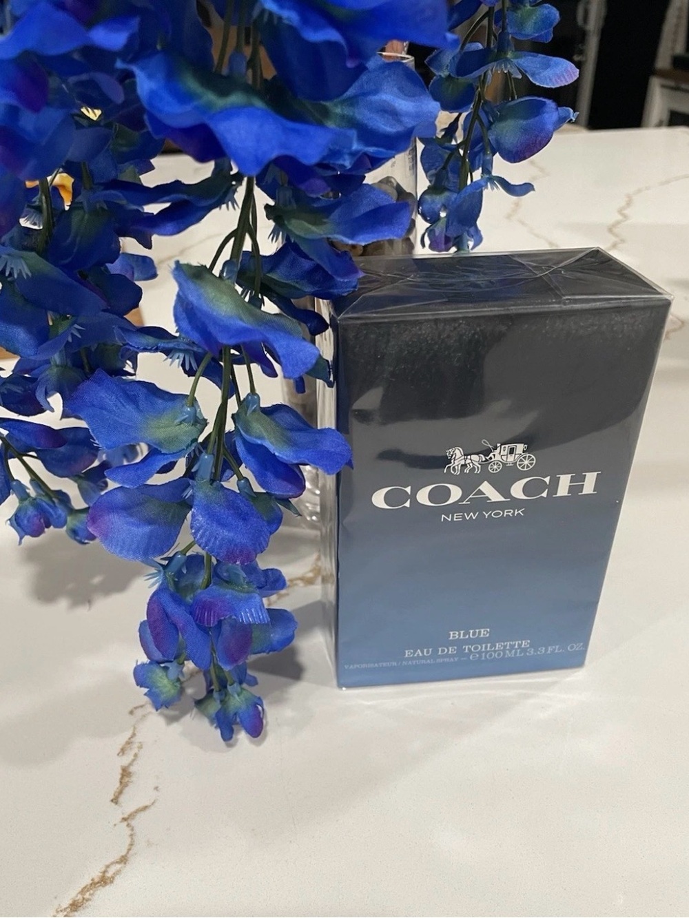 Coach Blue Eau De Toilette Spray By Coach 3.3 Oz Men Fragrances -Sealed